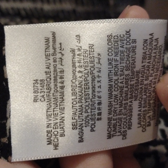 Bcbgeneration blouse extra small sheer - Picture 7 of 8